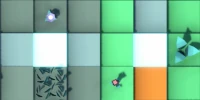 Cells with different visibility