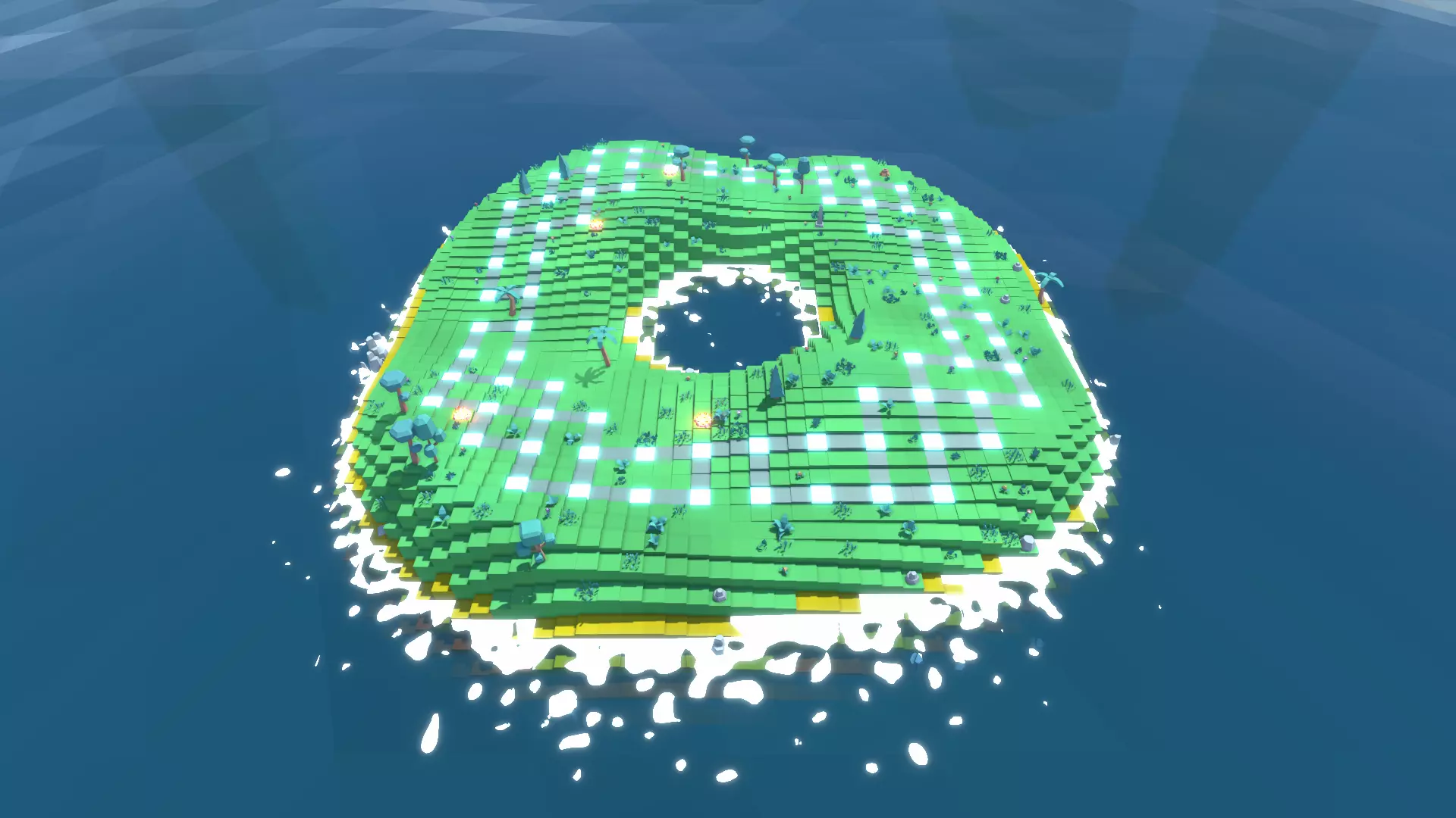 Screenshot of map 'Crater'